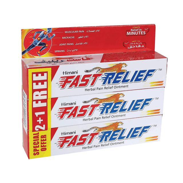 Himani Fast Relief Ointment 50 g 2+1 Free