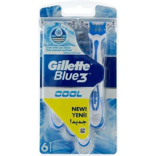Gillette Blue 3 Cool Disposable Razor 6
