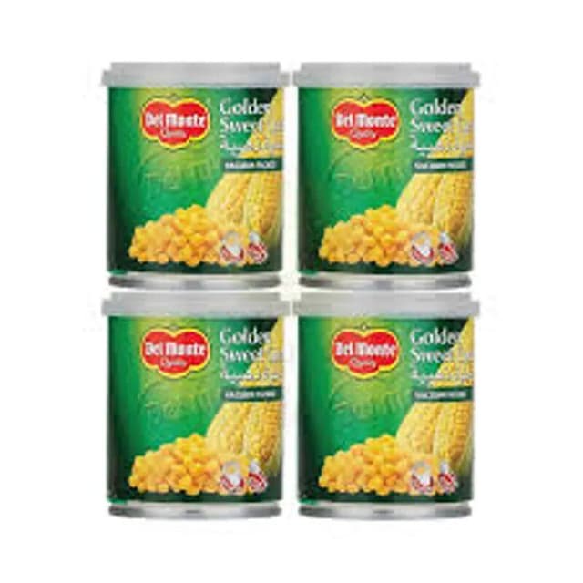 Delmonte Golden Sweet Corn W Spoon 4 x 180 g
