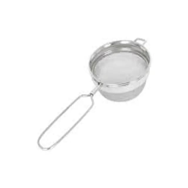 Gitco Steel Tea Strainer - Double Net #2