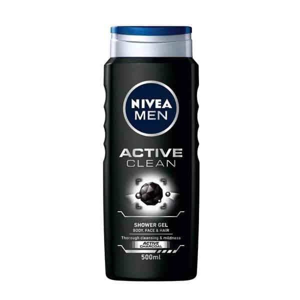 Nivea Active Clean Shower Gel 500 mL