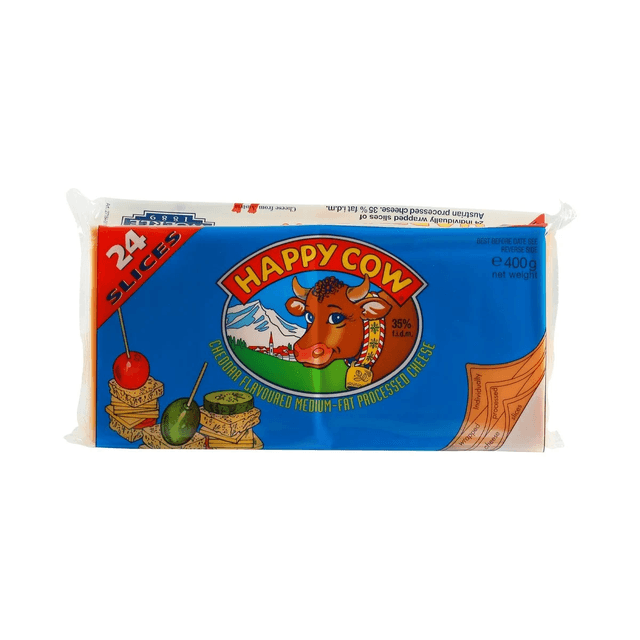 Happy Cow Gouda Cheese Slices 400 g