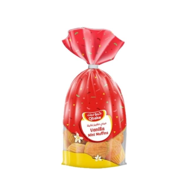 Qbake Vanilla Mini Muffins