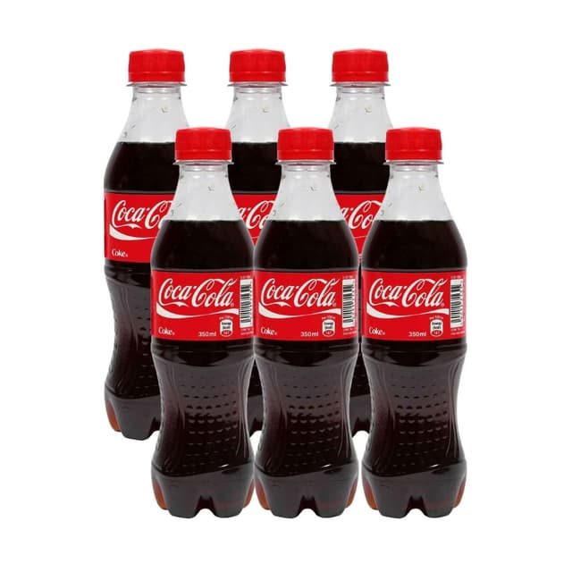 Coca Cola Pet 6 x 350 mL