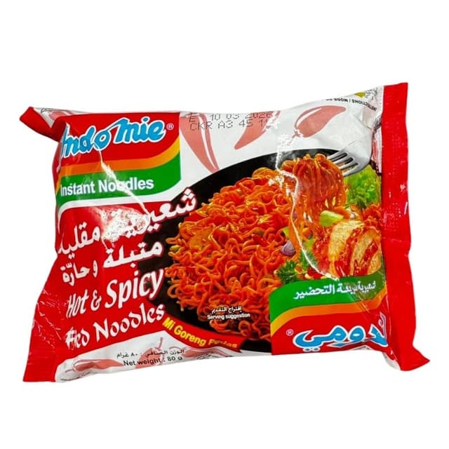 Indomie Migoreng Hot And Spicy Noodle 80 g
