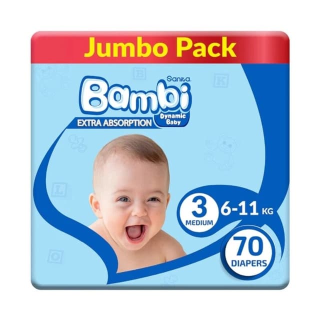 Sanita Bambi Diaper Medium Jumbo Diapper