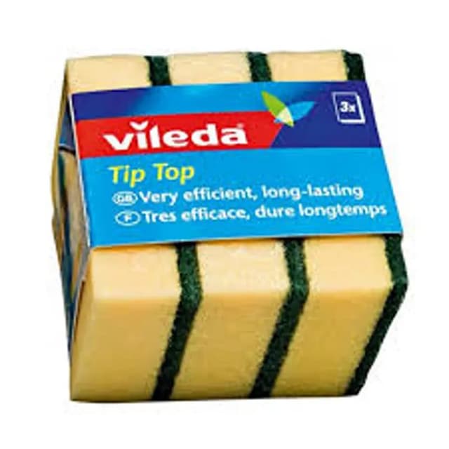Vileda Tip Top Sponge 3 Pc