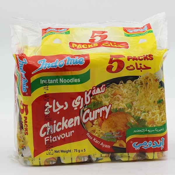 Indomie Chicken Curry Flavor Noodle 5 x 80 g