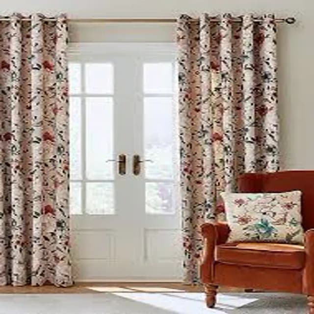 Royal Bird Eyelet Window Curtain 140 x 240 Cm