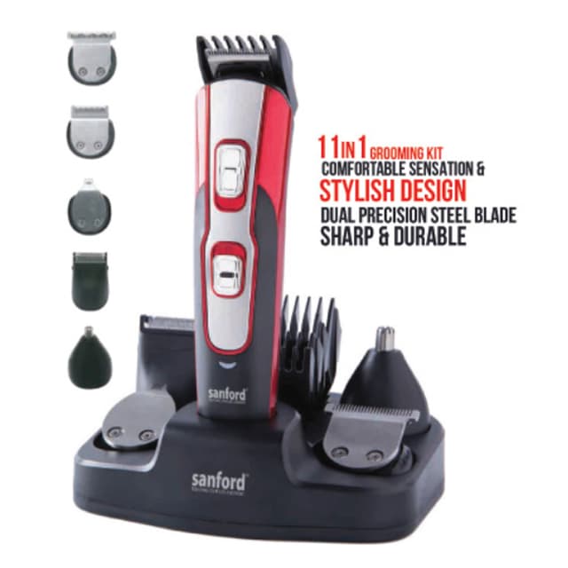 Sanford Trimmer 11 in 1 Grooming Kit Sf 9748 Hc