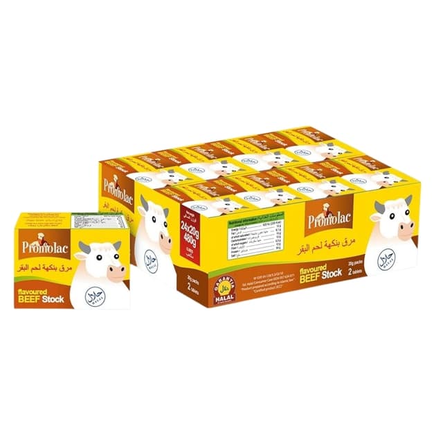 Promolac Beef Stock 24 x 20 g