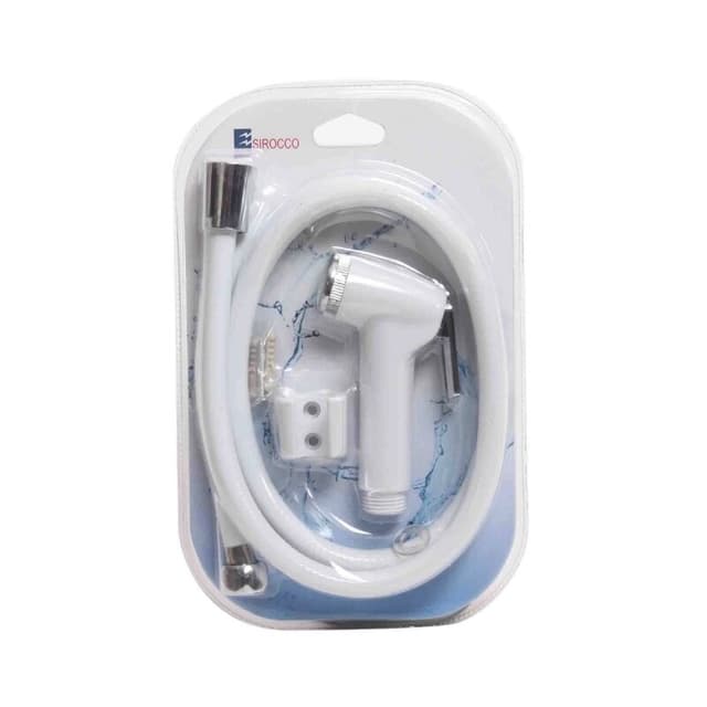Sirocco Shut-off Shower Set ( White)