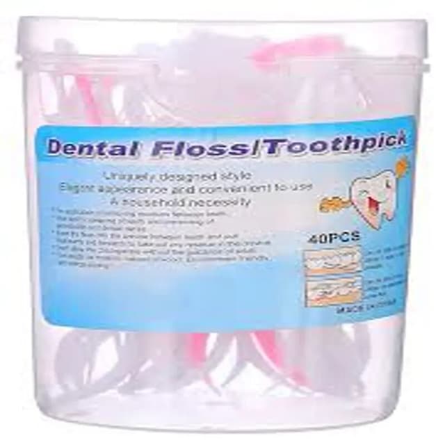 Floss Toothpicks 40 Pc