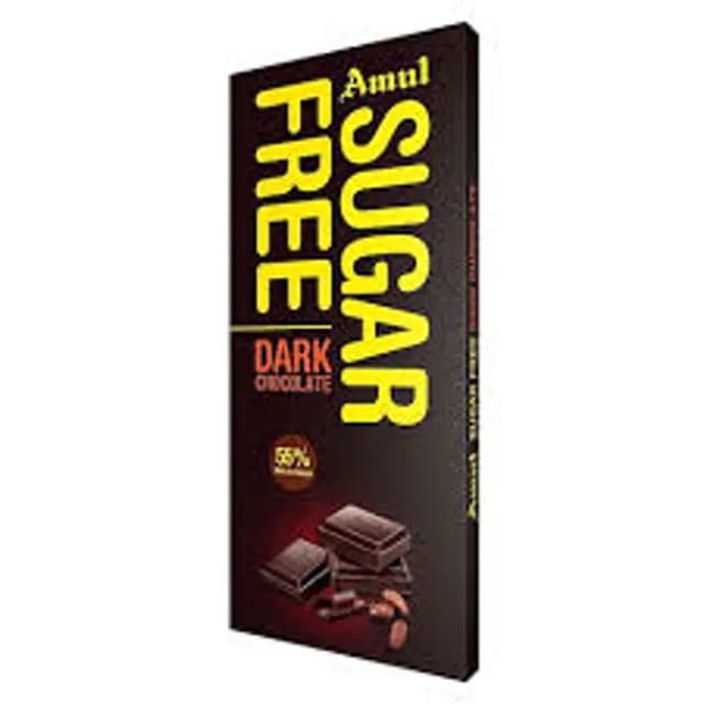 Amul Sugar Free Dark Chocolate 150 g
