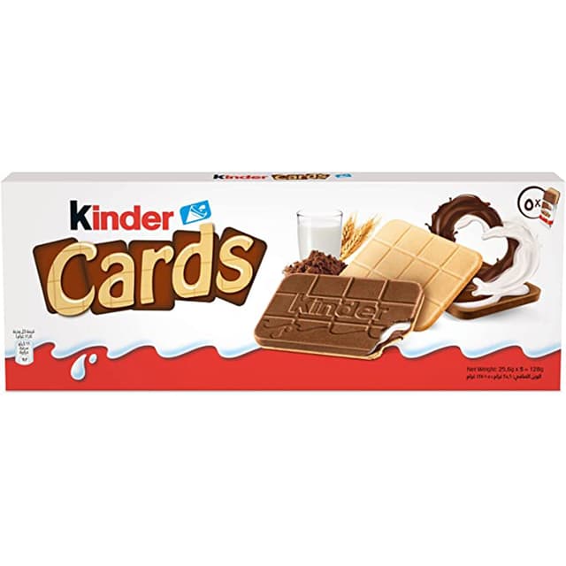 Kinder Cards Biscuits T5 128 g