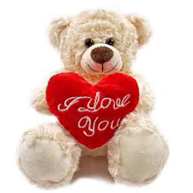 Wlc Soft Bear W/Heart 40cm Asst.
