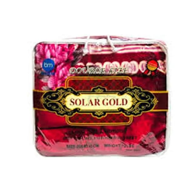 Salora Gold Double 2ply Blanket 220 x 240 Cm 12 Lbs