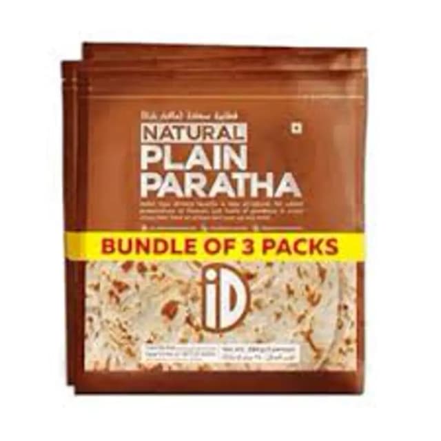 Id Natural Plain Paratha 3 x 350 g