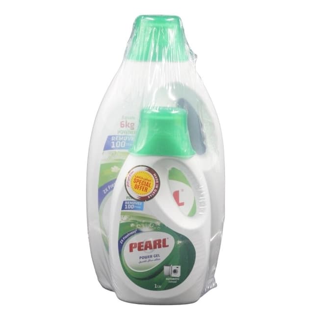 Pearl Liquid Detergent Original 3 L + 1 L