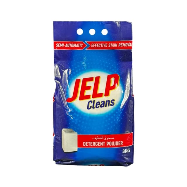 Jelp Clean Detergent Powder Bag 3 Kg
