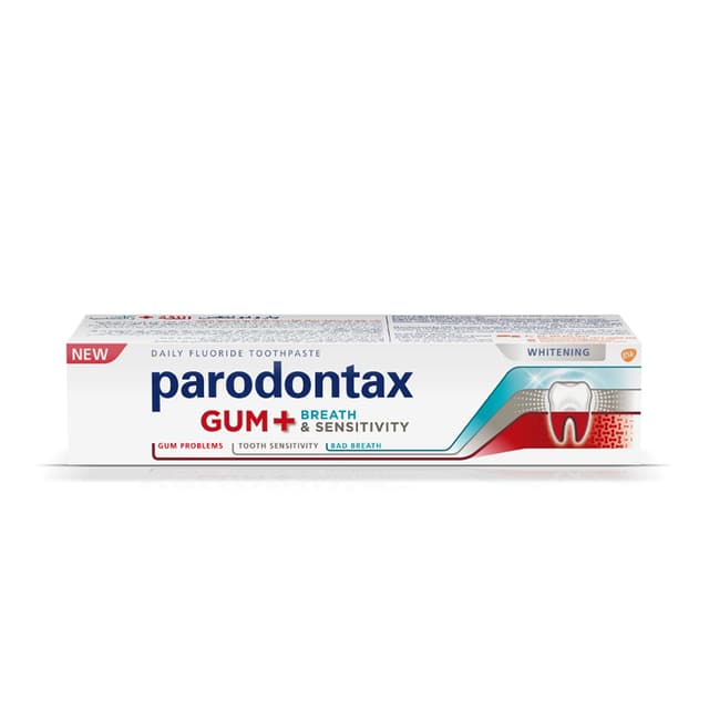 Parodontax Gum + Breath & senstvty Whtnng Tp 75 mL