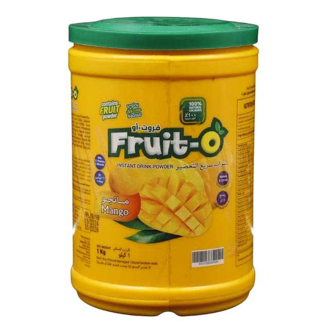 Fruito Instant Powder Drink Mango 1 Kg