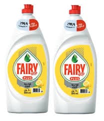 Fairy Dishwash Max Plus Lemon 2 x 800 mL
