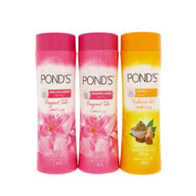 Ponds Talc Assorted 3 x 300 g
