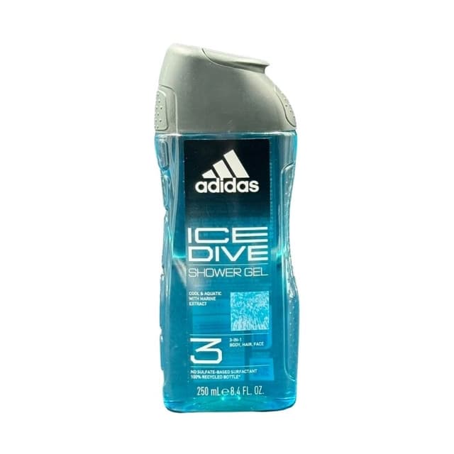 Adidas Shower Gel 3 In 1 Ice Dive 250 mL