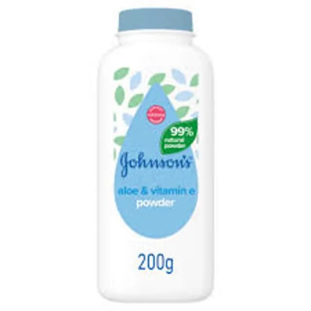 Johnsons Aloe& vitamin E Powder 200 g
