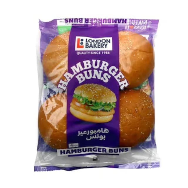 Hamburger Buns 4 Pc
