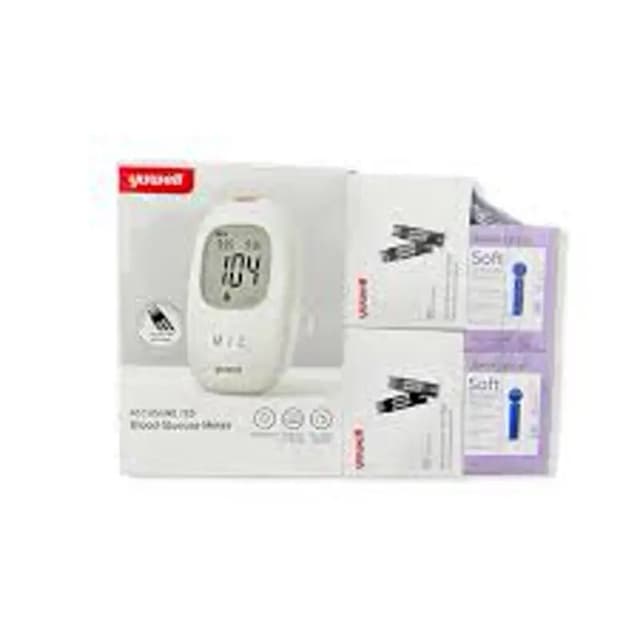 Yuwell Glucometer + 50 Strip + Lancet + Bp Monitor