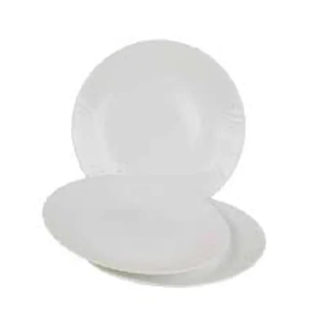 Gitco Dp4818 Opalware Dinner Plate 10.5 x 3 Pc Set