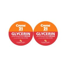 Creme 21 Glycerin Cream with Vitamin B5 & E 2x125ml