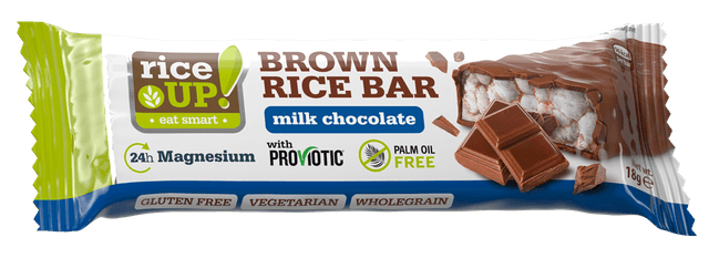 Rice Up Rice Bar Milk Chocolate 18 g