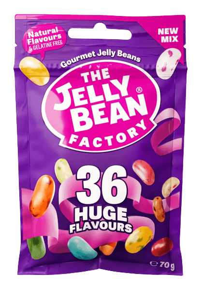 Jellybean factory Bag 36 Mix Flavors Bag