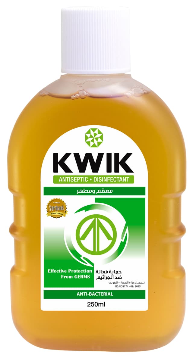 Kwik Antiseptic Disinfectant 250 ml