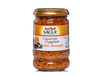 Sacla Pepper & Eggplant 190 g