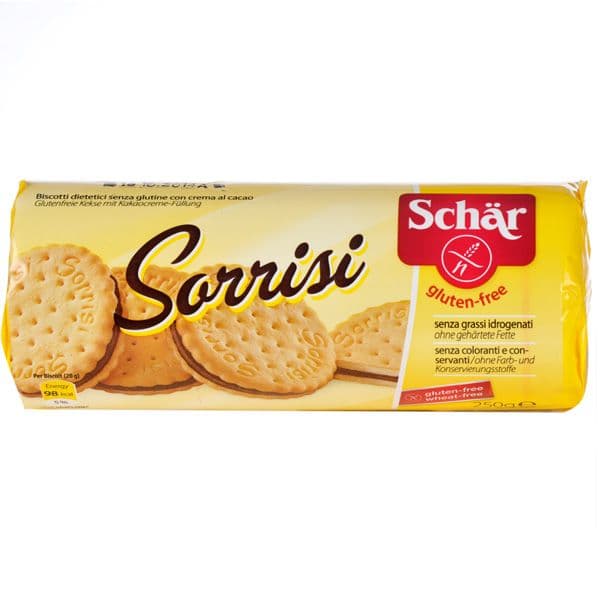 Schar Gluten Free Maxi Sorrisi Biscuit 250 g