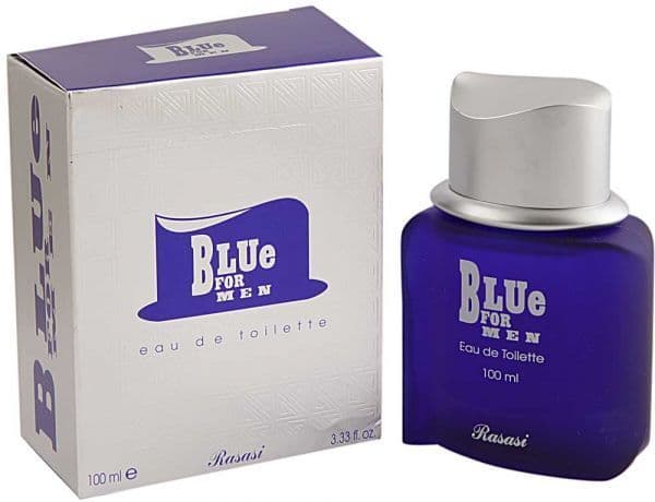 Rasasi Blue For Men Eau De Toilette for Men, 100ml
