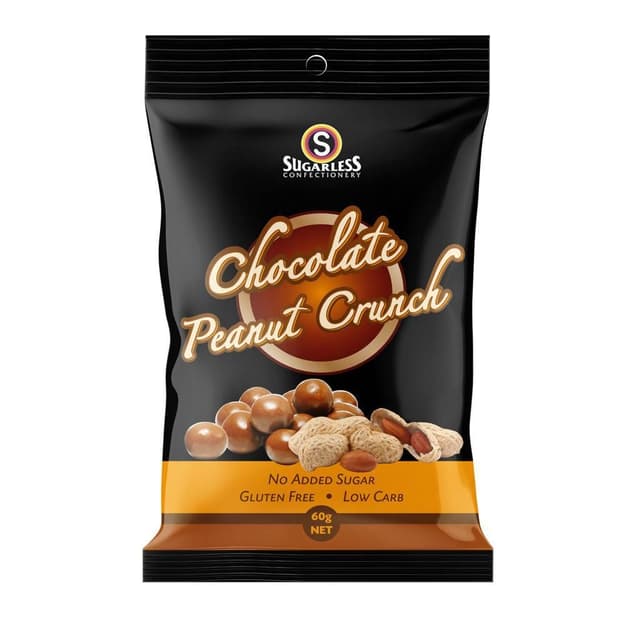 Sugarless Peanut Crunch Balls 60 g