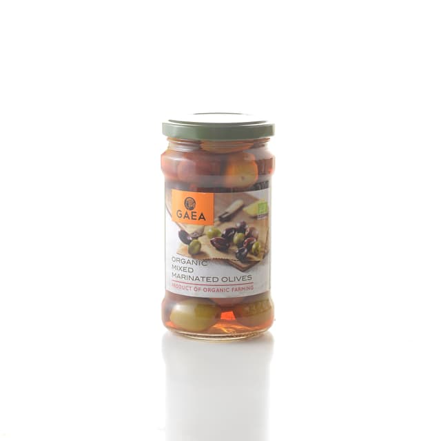 Gaea Organic Mixed Marinated Olives 300 g