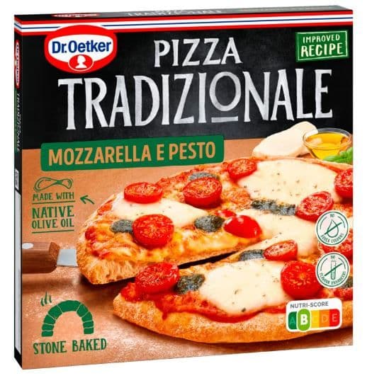 Dr.Oetker Tradizionale Mozzarella Pesto Pizza 385g