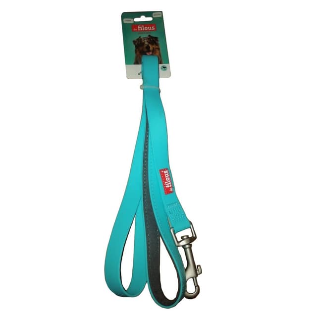 Les Filous Silicone Dog Leash Small 1.9 x 120 cm Blue