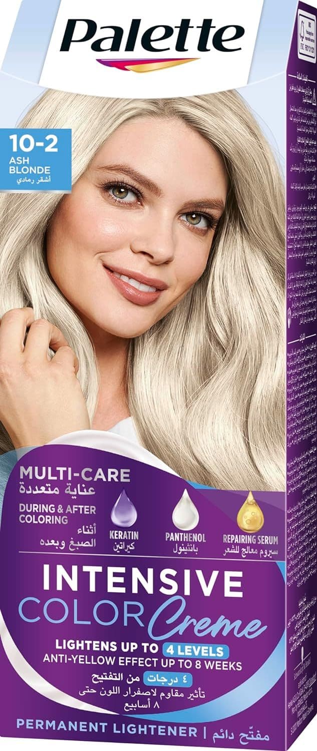 Palette Intensive Color Cream - 10-2 Ultra Ash Blonde