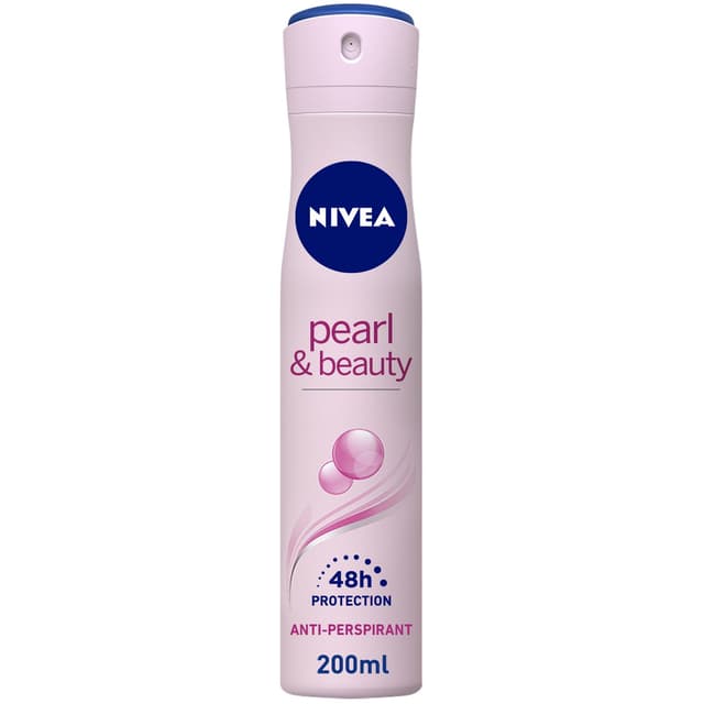 NIVEA Antiperspirant Spray for Women Pearl & Beauty Pearl Extracts 200 ml