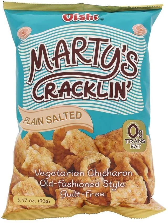 Oishi Martys Cracklin Plain Salted 90 g
