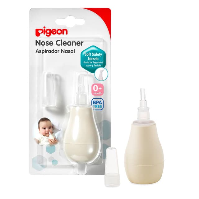 Pigeon White Nasal Aspirator (0+ Months), 1 Piece