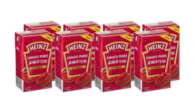 Heinz Tomato Paste - 135 gm 7 + 1 Free Offer Pack