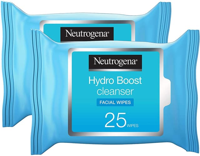 Neutrogena Hydro Boost Wipes, 2x25 Sheets